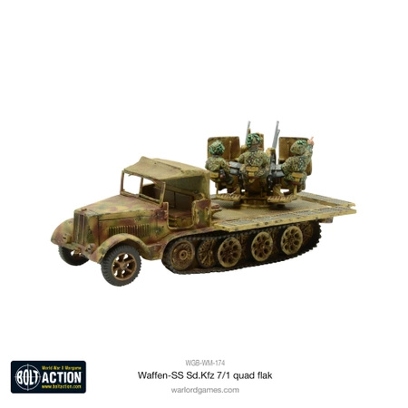 BOLT ACTION Waffen-SS Sd.Kfz 7/1 quad FlaK