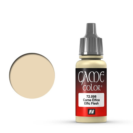 Vallejo: 72.098 - Game Color - Elfic Flesh (18 ml)