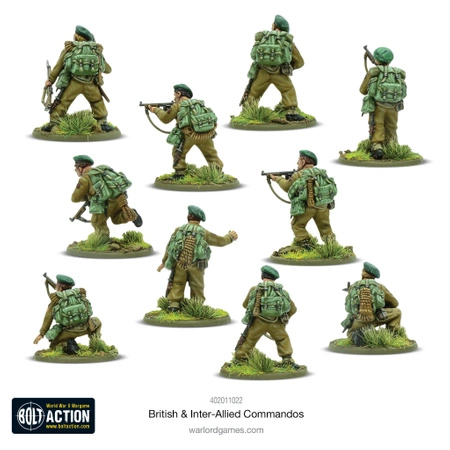 BOLT ACTION British & Inter-Allied Commandos 