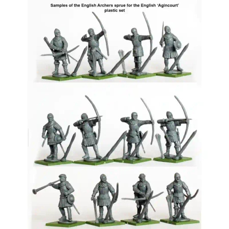 PERRY MINIATURES - English Army 1415-1429 (36 figures)