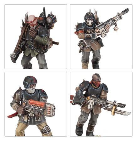 CHAOS SPACE MARINES: TRAITOR GUARDSMEN SQUAD