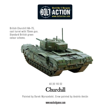 BOLT ACTION Churchill Tank