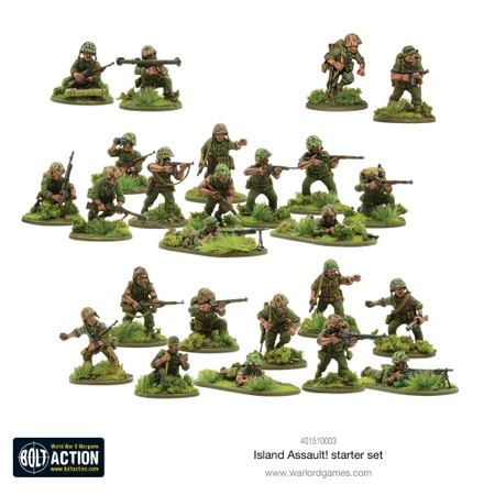 BOLT ACTION Island Assault! Bolt Action starter set