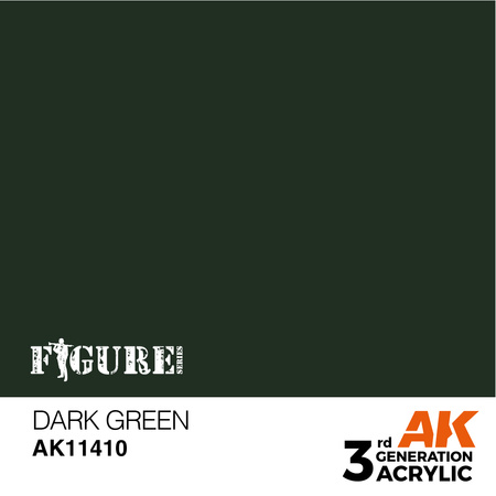 AK Interactive DARK GREEN – FIGURES