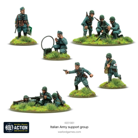 BOLT ACTION Italian Army Support Group