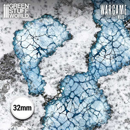 GSW - Neoprene Mat 4x6' Blizzard Hollows (120x180cm)