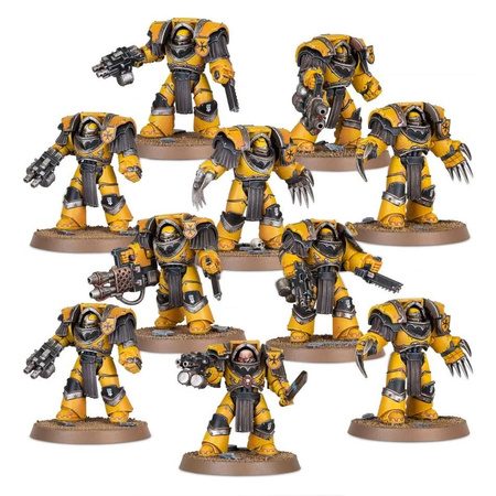 HORUS HERESY Legion Cataphractii Terminator Squad