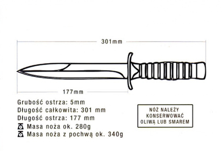 Nóż wz.98 N