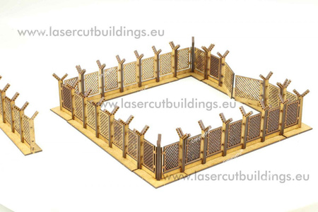 Zestaw płot fabryczny II - 1:56 / 28mm