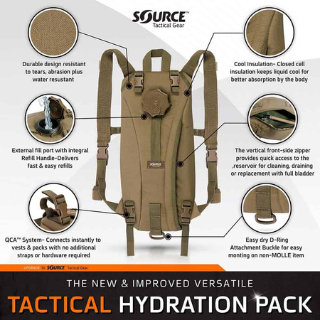 System Hydracyjny WXP Tactical 3 L Multicam Source