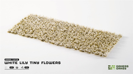 Gamers Grass: White Lily Tiny Flowers