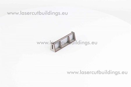 Barykady niskie - Umocnienia I LBHP0026 - prepaint - 1:56 / 28mm