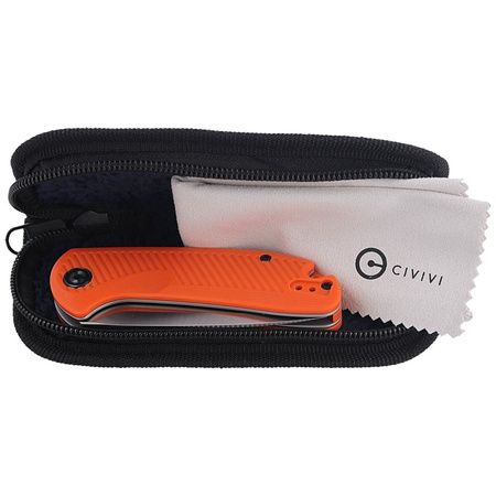 Nóż składany CIVIVI Durus Orange G10, Satin Finish (C906C)