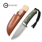 Nóż Civivi Cloud Peak OD Green G10, Satin Nitro-V (C23044-2)