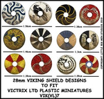 Viking Shield Designs VIK 7 – kalkomanie do tarcz dla Victrix Vikings