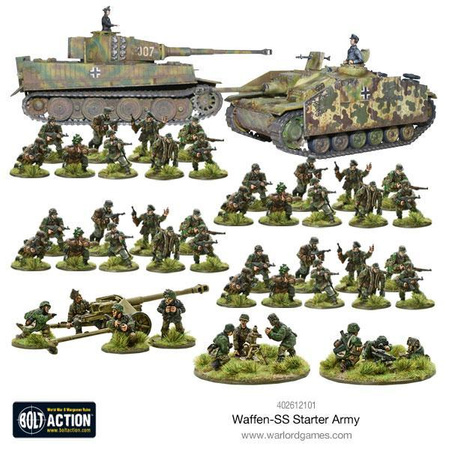 BOLT ACTION Waffen SS Starter Army