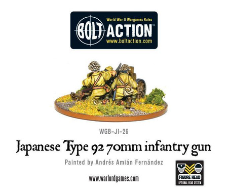 BOLT ACTION Japanese Type 92 70mm infantry gun