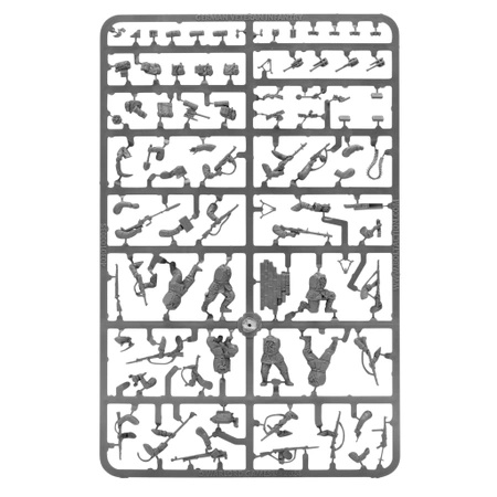 BOLT ACTION German Veteran Infantry Platoon