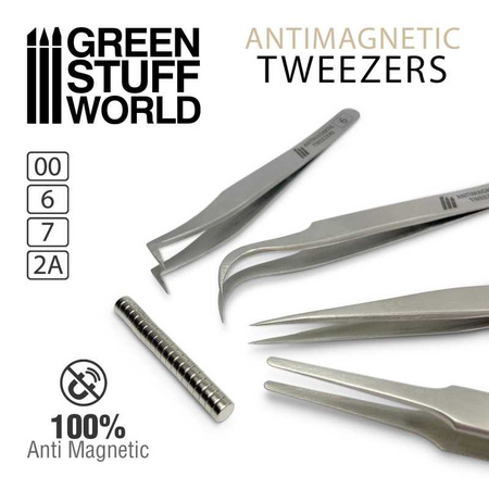 Green Stuff World Anti-magnetic modeling tweezers