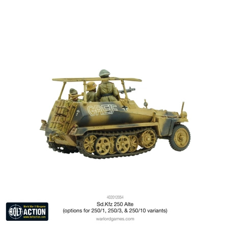 BOLT ACTION Sd.Kfz.250 (Alte) Half-Track (Options for 250/1, 250/3, 250/10)