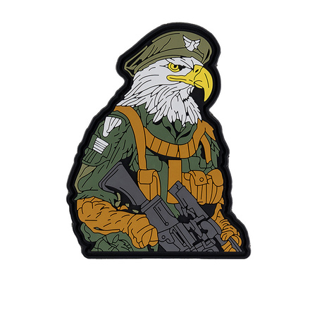 Naszywka 3D PVC Dangerous eagle 101 INC