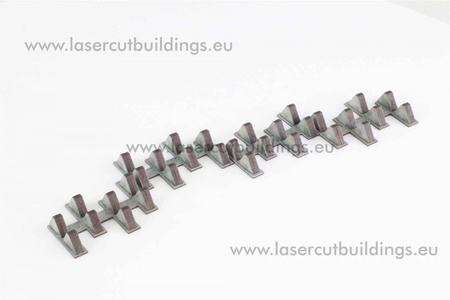 Zęby smoka - Umocnienia I LBHP0048 - prepaint - 1:56 / 28mm 