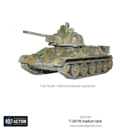 BOLT ACTION T-34/76 Medium Tank