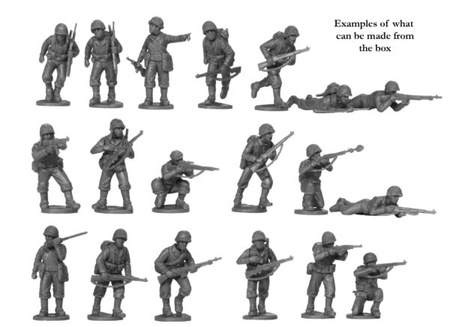 PERRY MINIATURES - US Infantry 1942-45