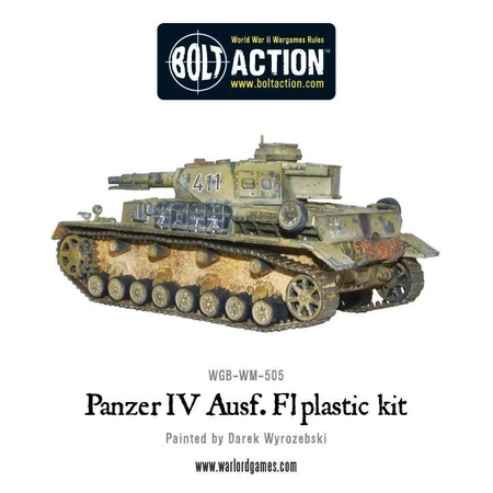 BOLT ACTION Panzer IV Ausf. F1/G/H Medium Tank