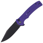 Nóż składany CIVIVI Cogent Purple G10, Black Stonewashed 14C28N (C20038D-2)