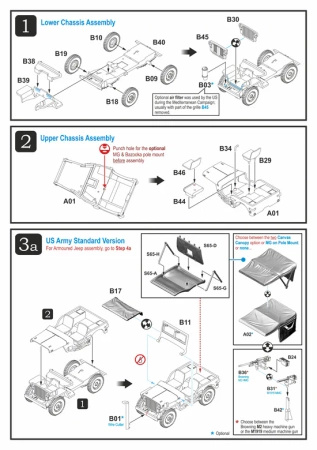 RUBICON 280049 - Willys MB ¼ ton 4x4 Truck (US Standard)