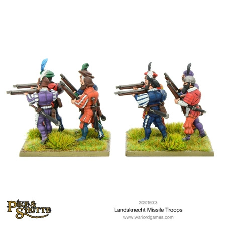 Pike & Shotte Landsknecht Missile Troops 