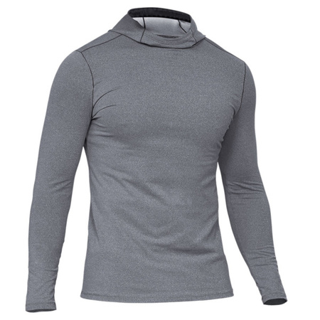 Under Armour ColdGear bluza z kapturem szara