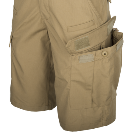 Spodnie krótkie CPU PolyCotton Ripstop czarne Helikon-Tex 