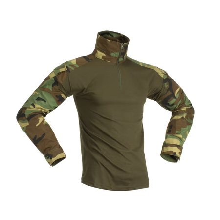 Bluza Combat Shirt Woodland Invader Gear