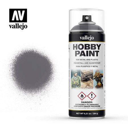 Vallejo: 28.031 - Hobby Paint Spray - Gunmetal (400 ml)