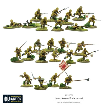 BOLT ACTION Island Assault! Bolt Action starter set