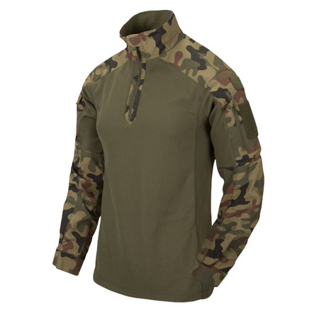 Bluza MCDU Combat Shirt® NyCo Ripstop PL Woodland Helikon-Tex