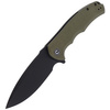 Nóż składany Civivi Praxis OD Green G10, Black Stonewashed 9Cr18MoV (C803F)