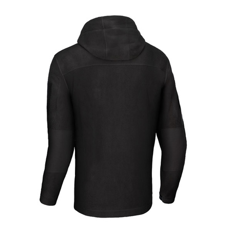 T.O.R.D.Polar Windblock Fleece Hoody AR Czarny Outrider