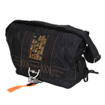 Torba na ramię z klamrą spadochronową mała Czarna Fostex