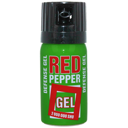 Gaz pieprzowy Defence Green Gel 2mln 40ml Cone