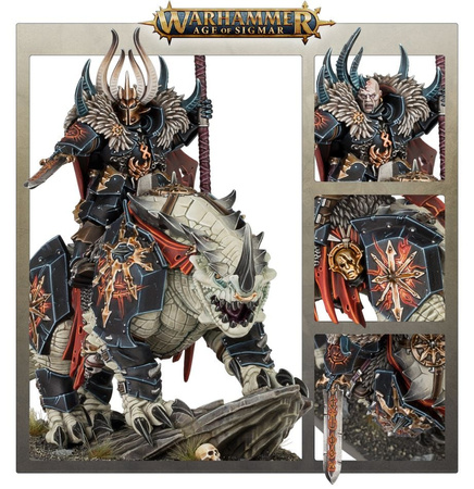 Warhammer AoS Slaves to Darkness: Lord On Karkadrak