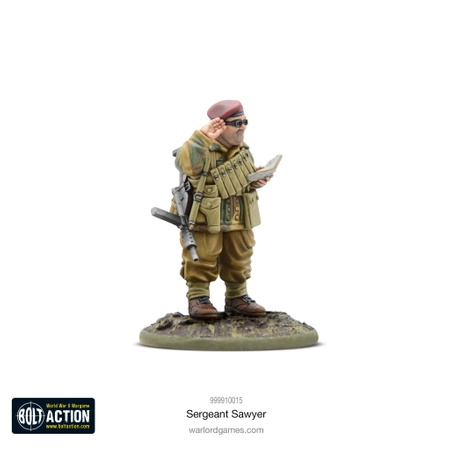 BOLT ACTION Sergeant Sawyer Charity Figure