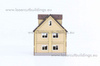 Budynek Mieszkalny LBHP0014b - prepaint - 1:56 / 28mm