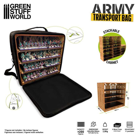 Green Stuff World Army transport bag M