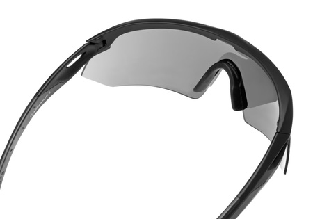 Okulary balistyczne NIGHTHAWK czarne kpl SWISS EYE