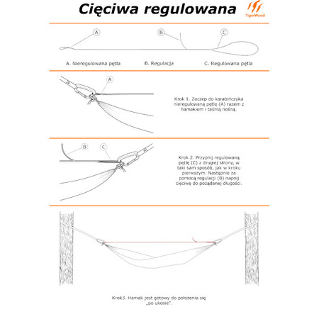 Cięciwa Regulowana TigerWOOD