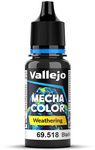 Vallejo: 69.518 - Mecha Weathering - Black Wash (17 ml)