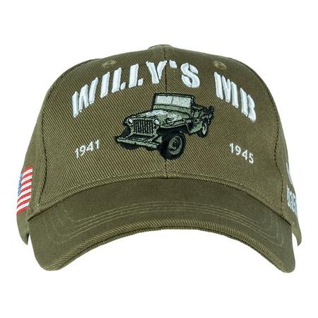 Czapka Baseball Cap Willy's MB zielona Fostex